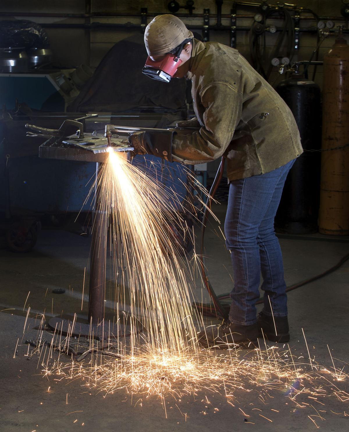 What A Feeling 80s Movie Inspires Gtcc Welding Student
