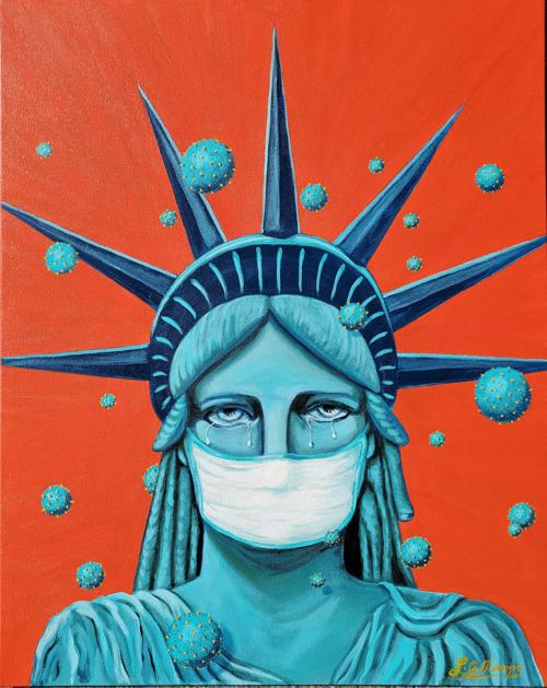 Visual Artist Uses Her New Art Pieces To Express Concerns And Fears Around Covid 19 Entertainment Greensboro Com Visual Artist Uses Her New Art Pieces To Express Concerns And Fears Around Covid 19 Entertainment Greensboro Com