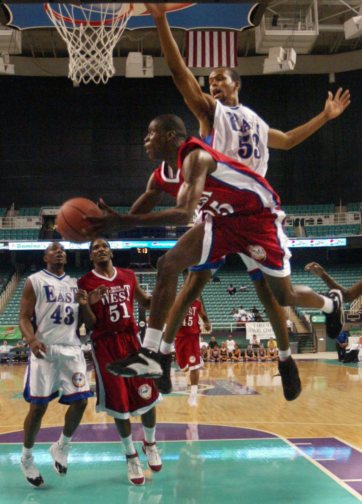 Dudley Star Voted Mvp In West Win Over East Basketball Greensboro Com