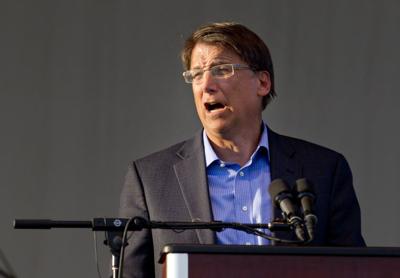 Pat McCrory carousel
