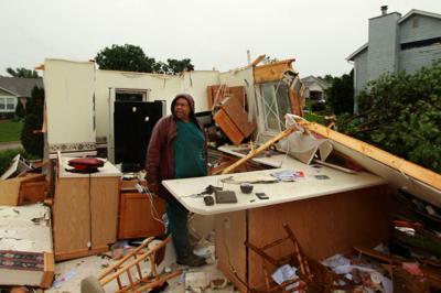 Checking the damage
