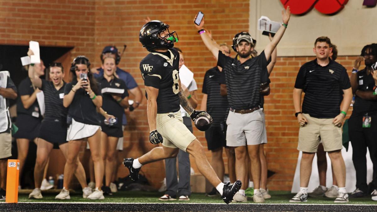 Akron Wake Forest football