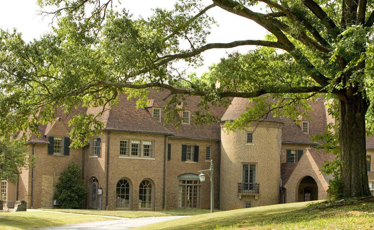 Overlooking 12th hole, house is more of a castle