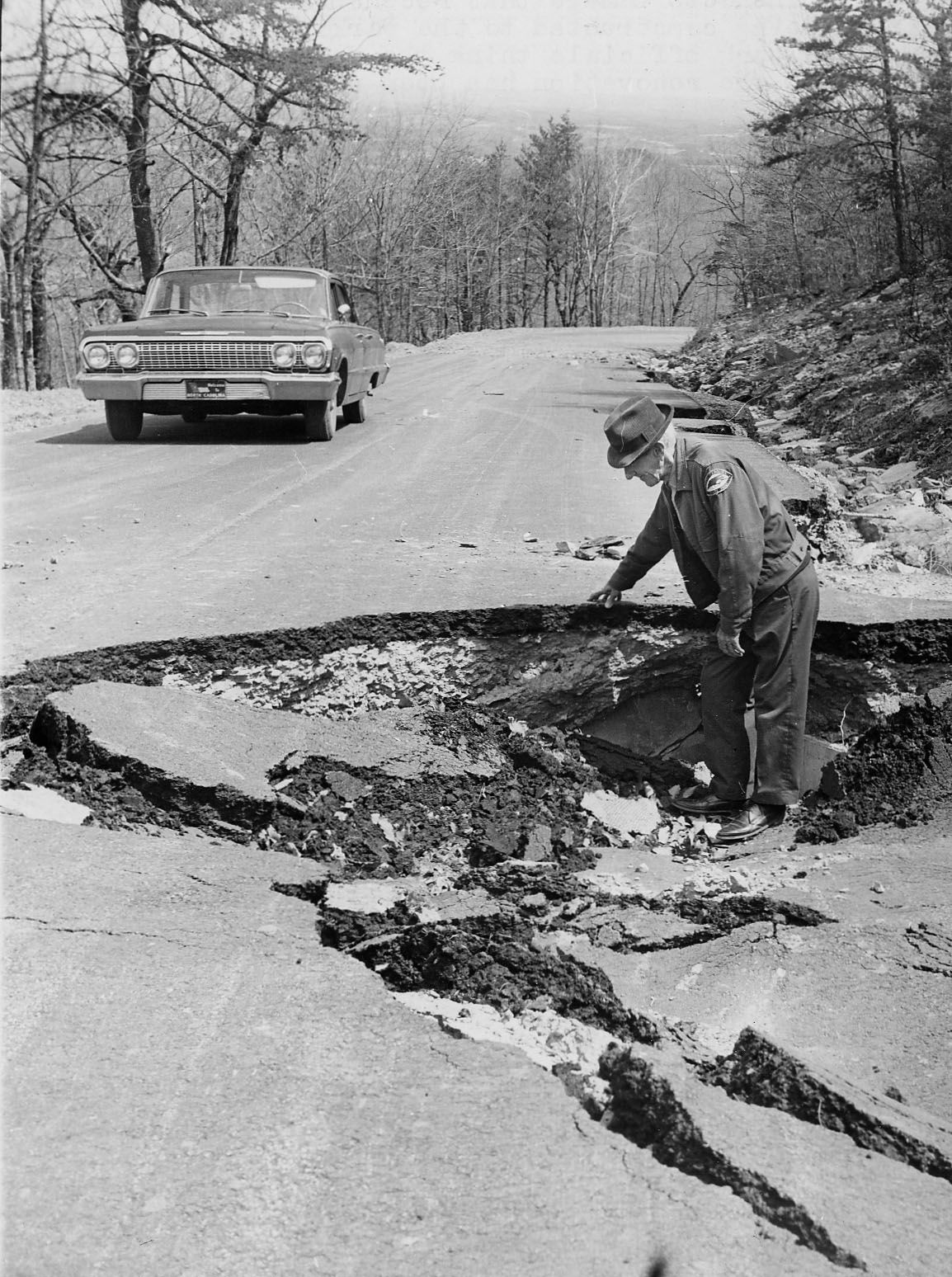 Historical photos Pilot Mountain State Park's golden anniversary
