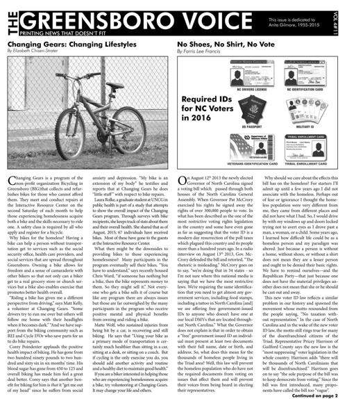 Greensboro newspaper celebrates 5 years of telling stories of homeless