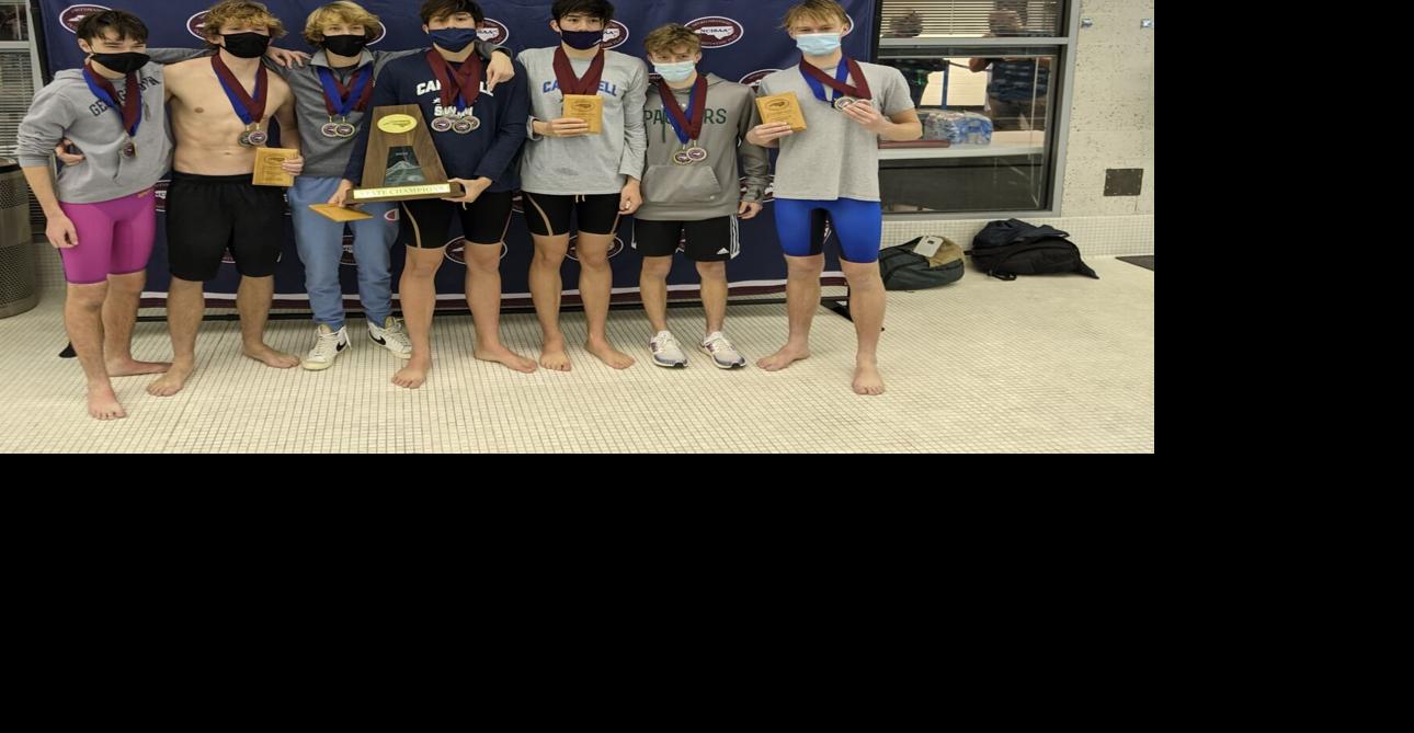 Caldwell boys swimming 2021