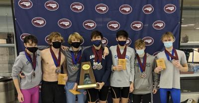 Caldwell boys swimming 2021