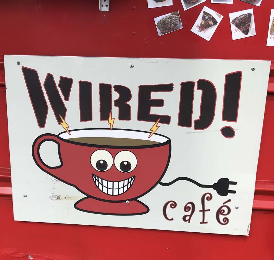 Wired Cafe Coffee Bus