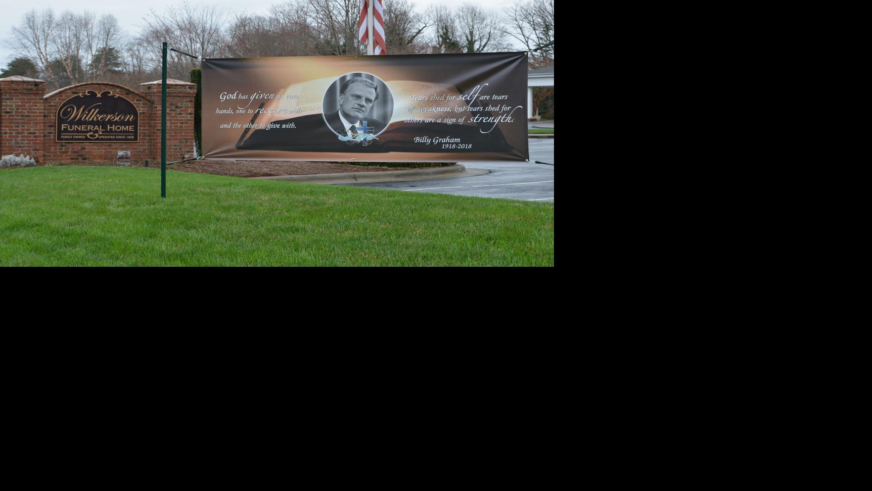 Reidsville's Wilkerson Funeral Home Rev. Billy Graham sympathy