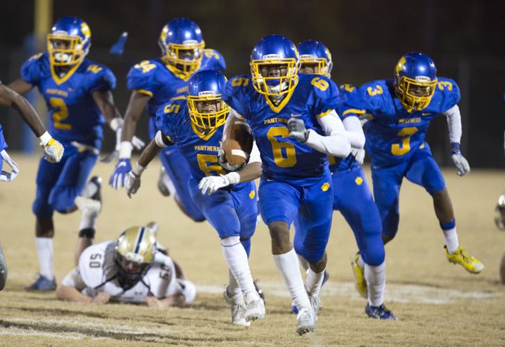 Football playoff Alexander Central at Dudley