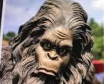 Bigfoot statue
