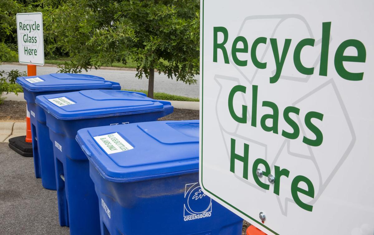 Dropoffs at glassrecycling stations going better than expected, Greensboro official says