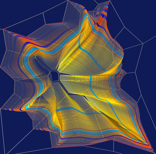 LeBauer Park- Janet Echelman rendering 3