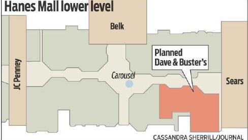 Hanes Mall map | Uploaded Pdfs | greensboro.com