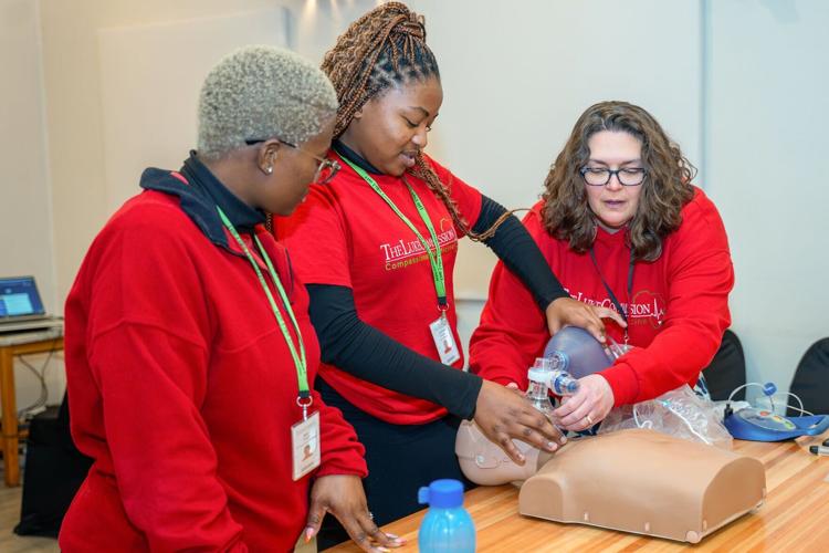 Nursing professor teaches lifesaving practices to healthcare workers in Eswatini