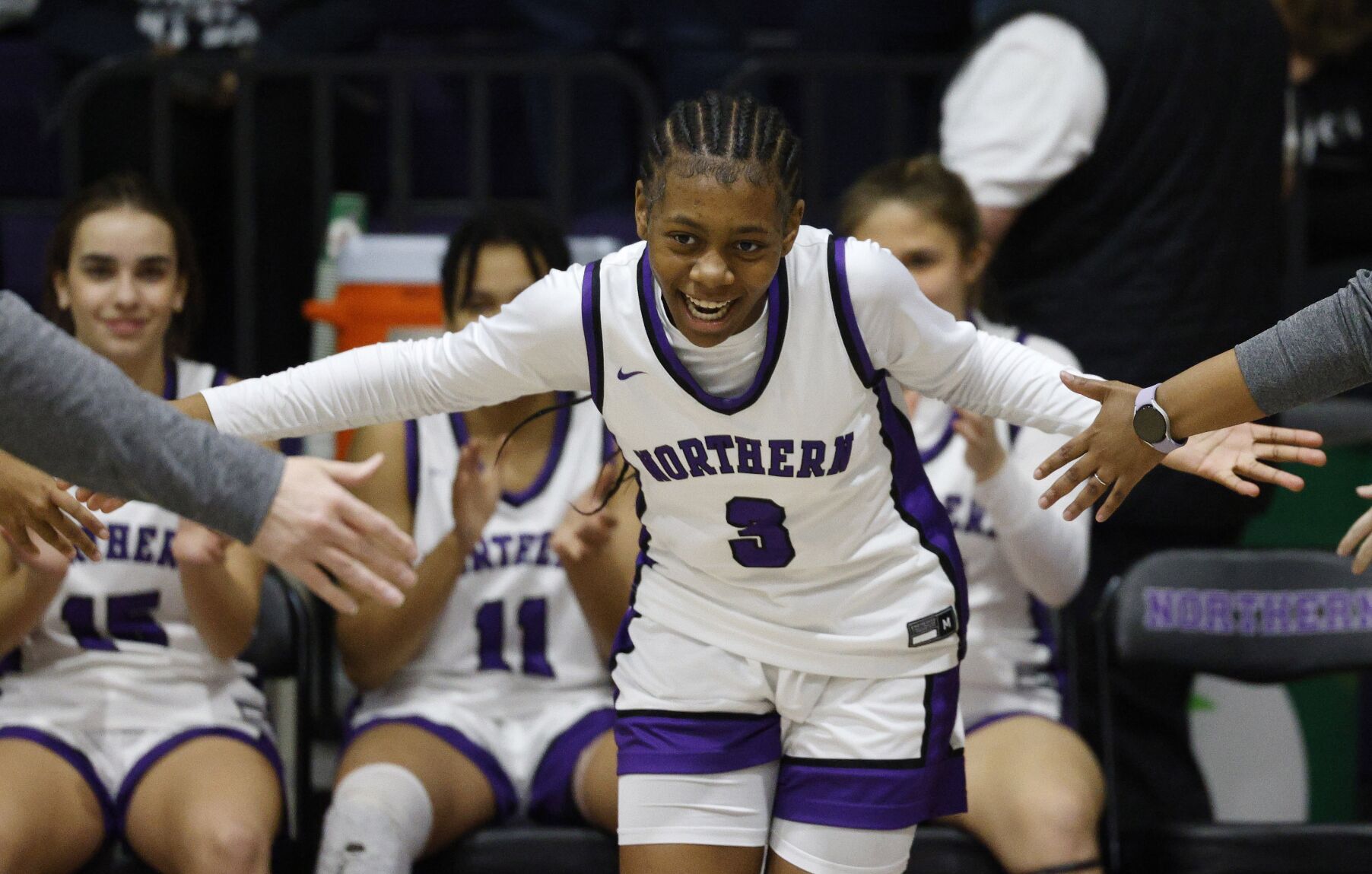 Northern Guilford’s McField named as a freshman all-American girls basketball player