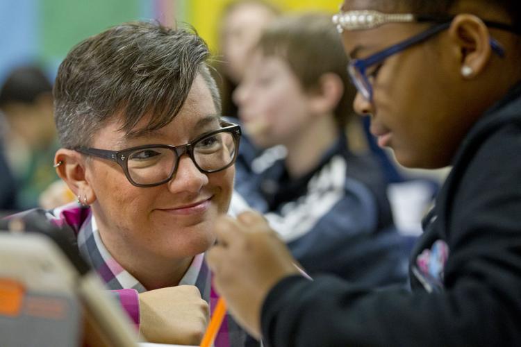 Sixth-grade Math Teacher Jessica Grant