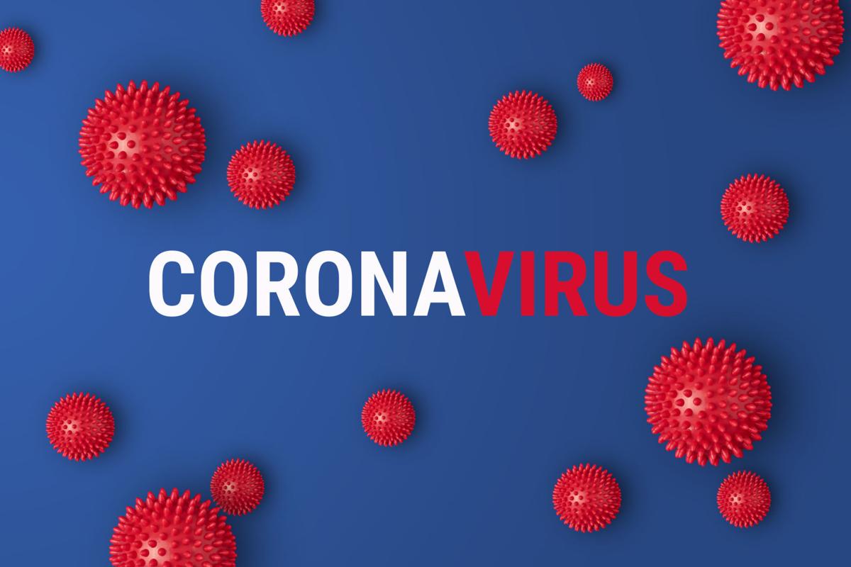 Abstract banner coronavirus COVID-19