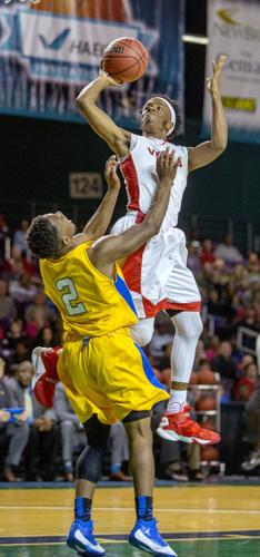 Northwest vs Dudley boys in Haeco Invitational