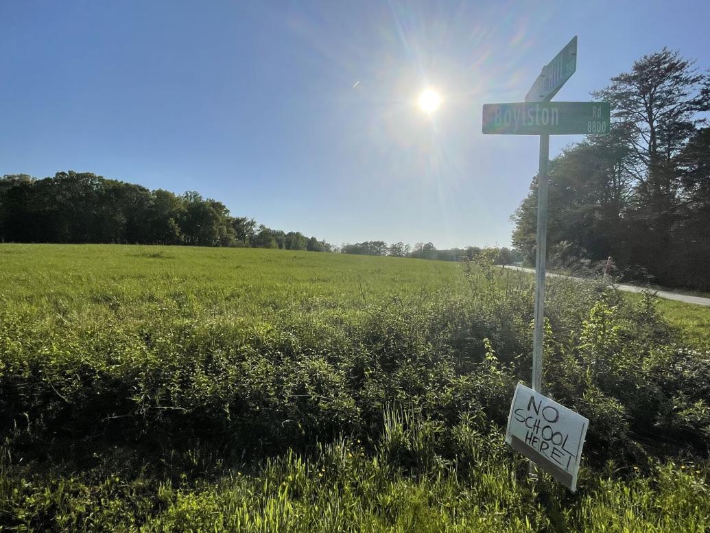 Potential Colfax site for new Guilford County K8 school