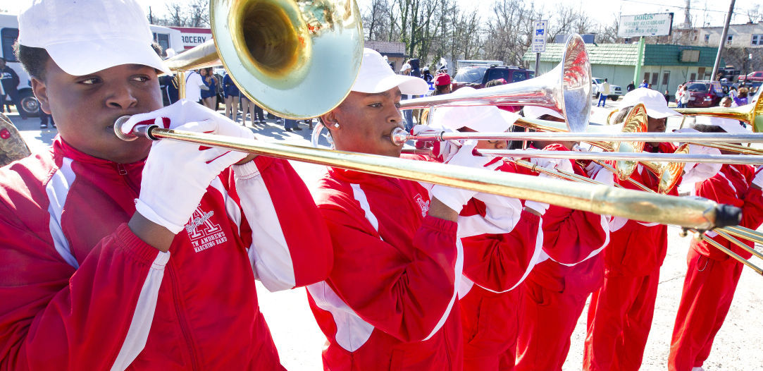 Andrews High School band students, supporters ask school board for