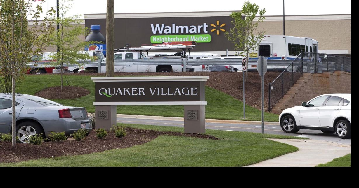 Does the new WalMart signify a rebirth of Greensboro's Quaker Village