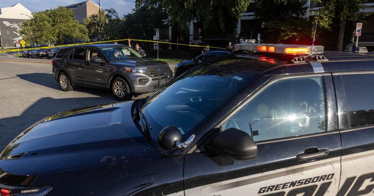 Coverage image for: Downtown Greensboro streets closed by police. Social media users say there was shooting