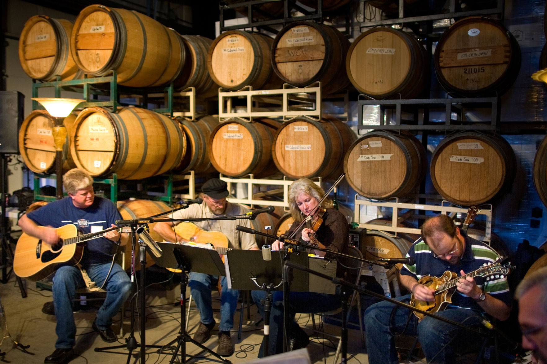 Winery serves as Soup and Sing spot