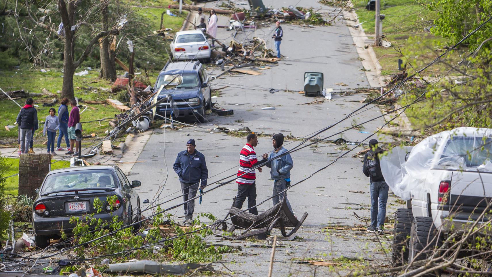 Greensboro Picks Up Pieces After Devastating Tornado Z No