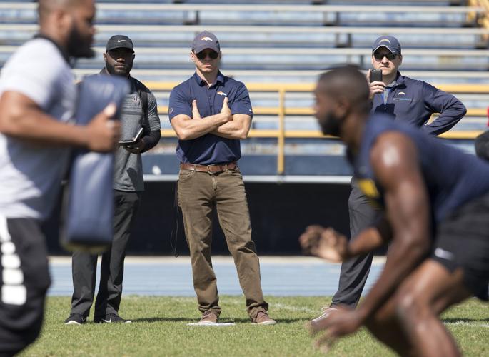 Pro Day for A&T's Brandon Parker
