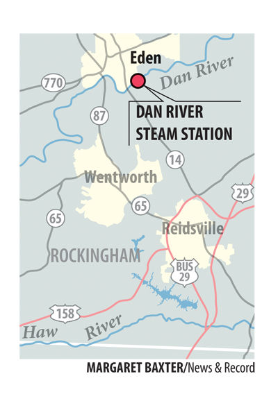 DAN RIVER STEAM STATION MAP
