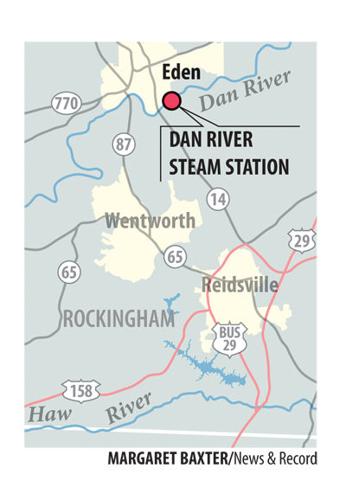 DAN RIVER STEAM STATION MAP