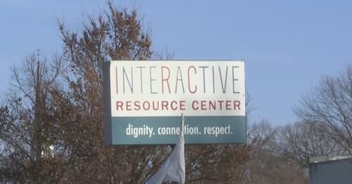 Interactive Resource Center sign