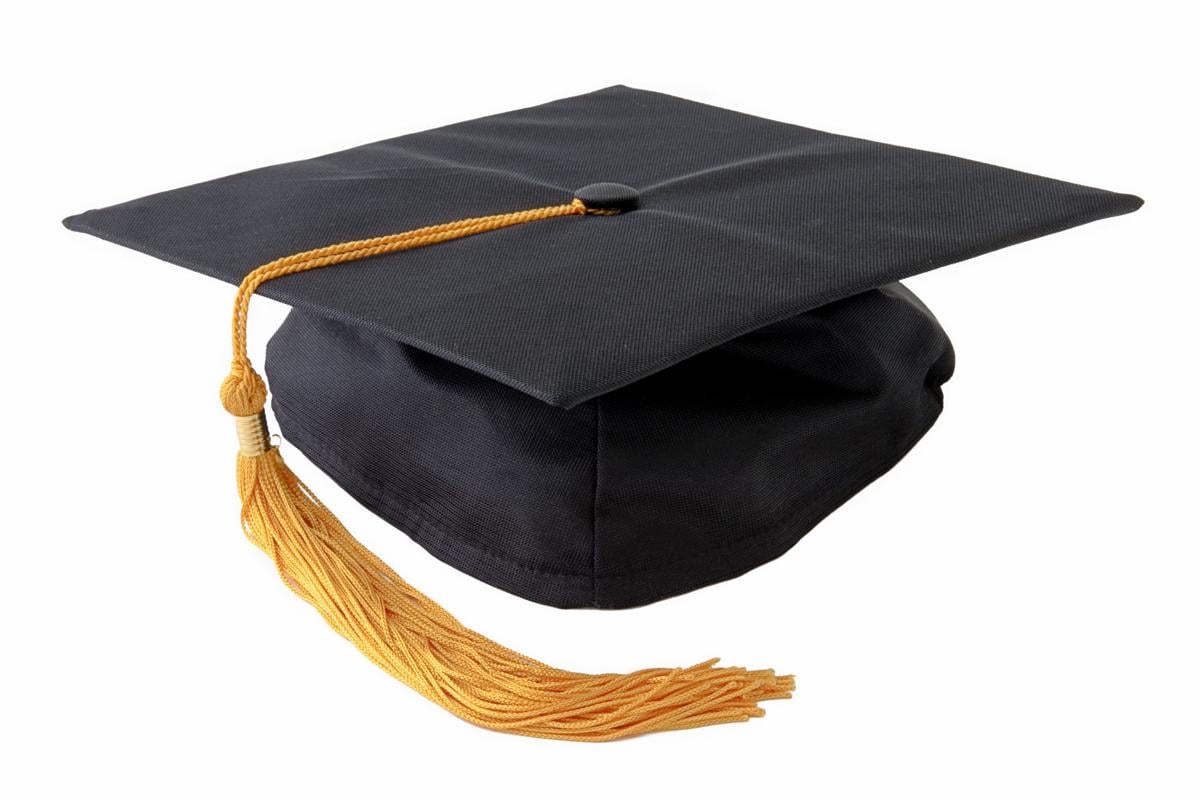 Graduation cap college logo generic mortarboard (WEB ONLY)