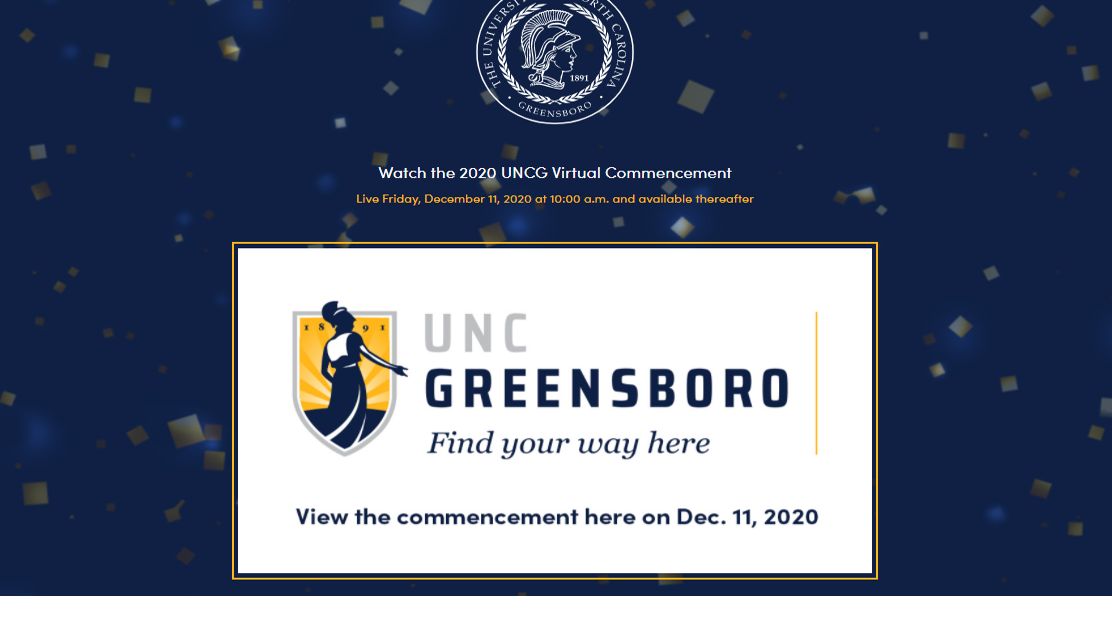 Uncg S Next Virtual Commencement Will Have The Traditional Pomp And Circumstance Education Greensboro Com