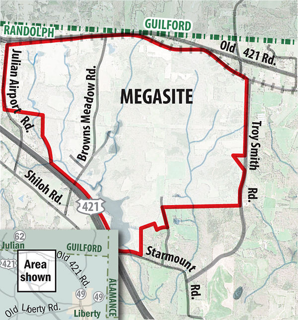 Duke Energy sets route for power into megasite Business