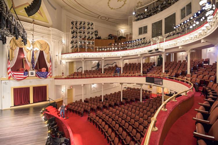 WASHINGTON, D. C. - Historic Ford's Theatre. The theater is infamous as the site of the assassination President Abraham Lincoln in 1865.