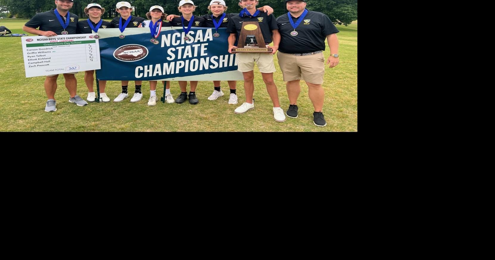 NCHSAA and NCISAA boys golf state championship results