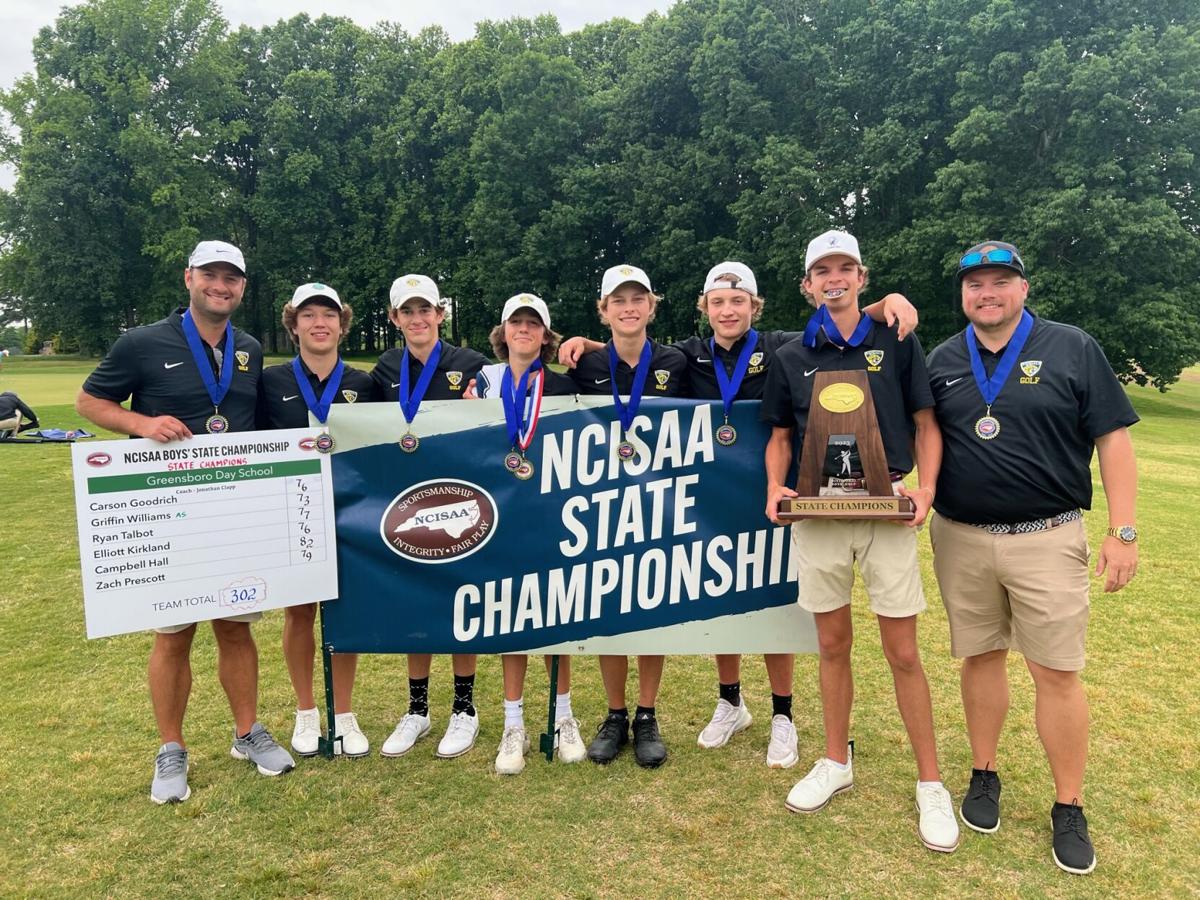 NCHSAA and NCISAA boys golf state championship results