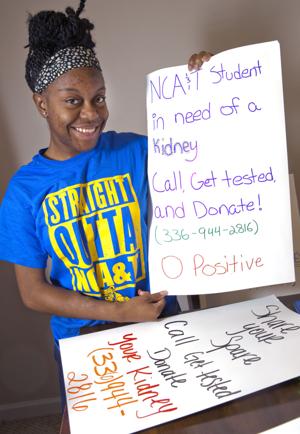 NCAT student needs kidney donors