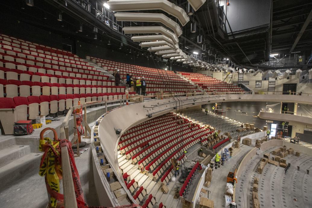 Photos Steven Tanger Center for the Performing Arts taking shape