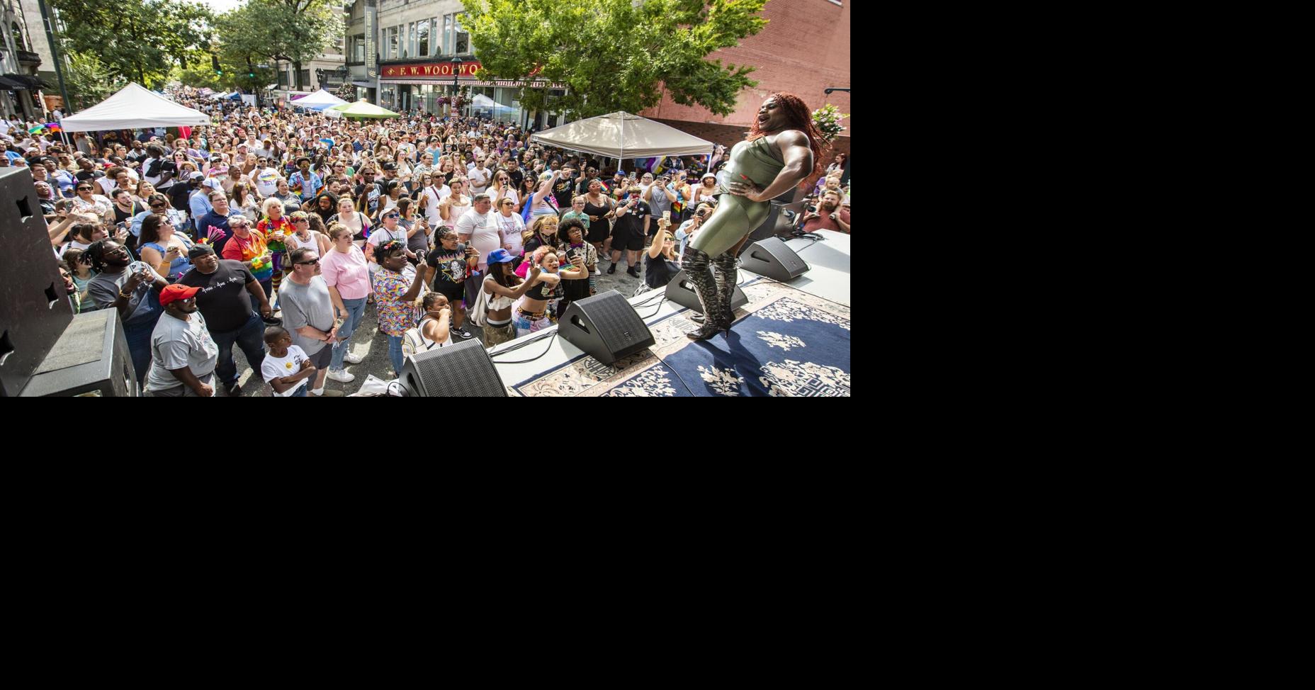 Thousands attend Greensboro Pride Festival in downtown Greensboro