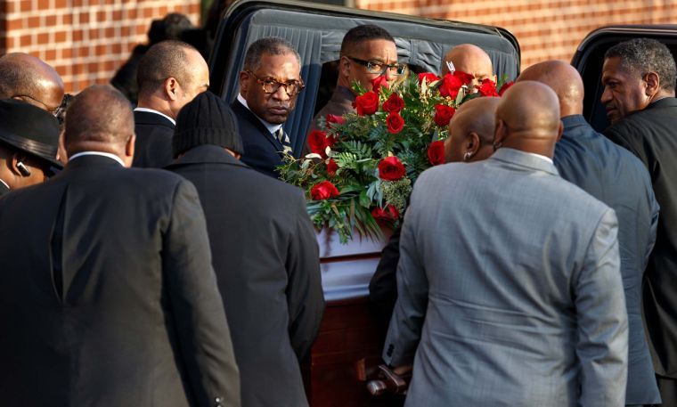 'Family of freedom fighter' say goodbye to Franklin McCain