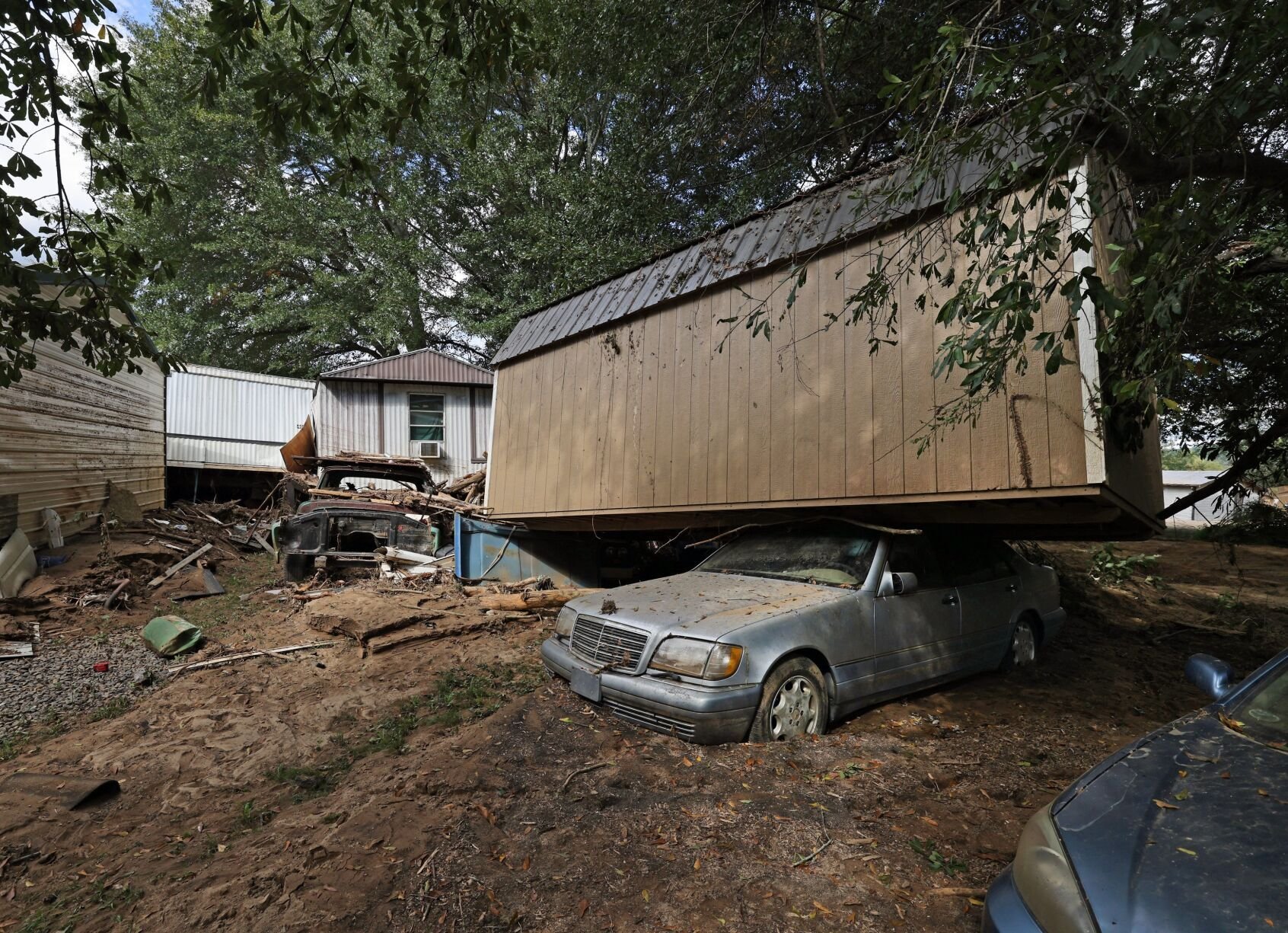 PHOTOS: Old Fort, McDowell County Destruction And Recovery From ...