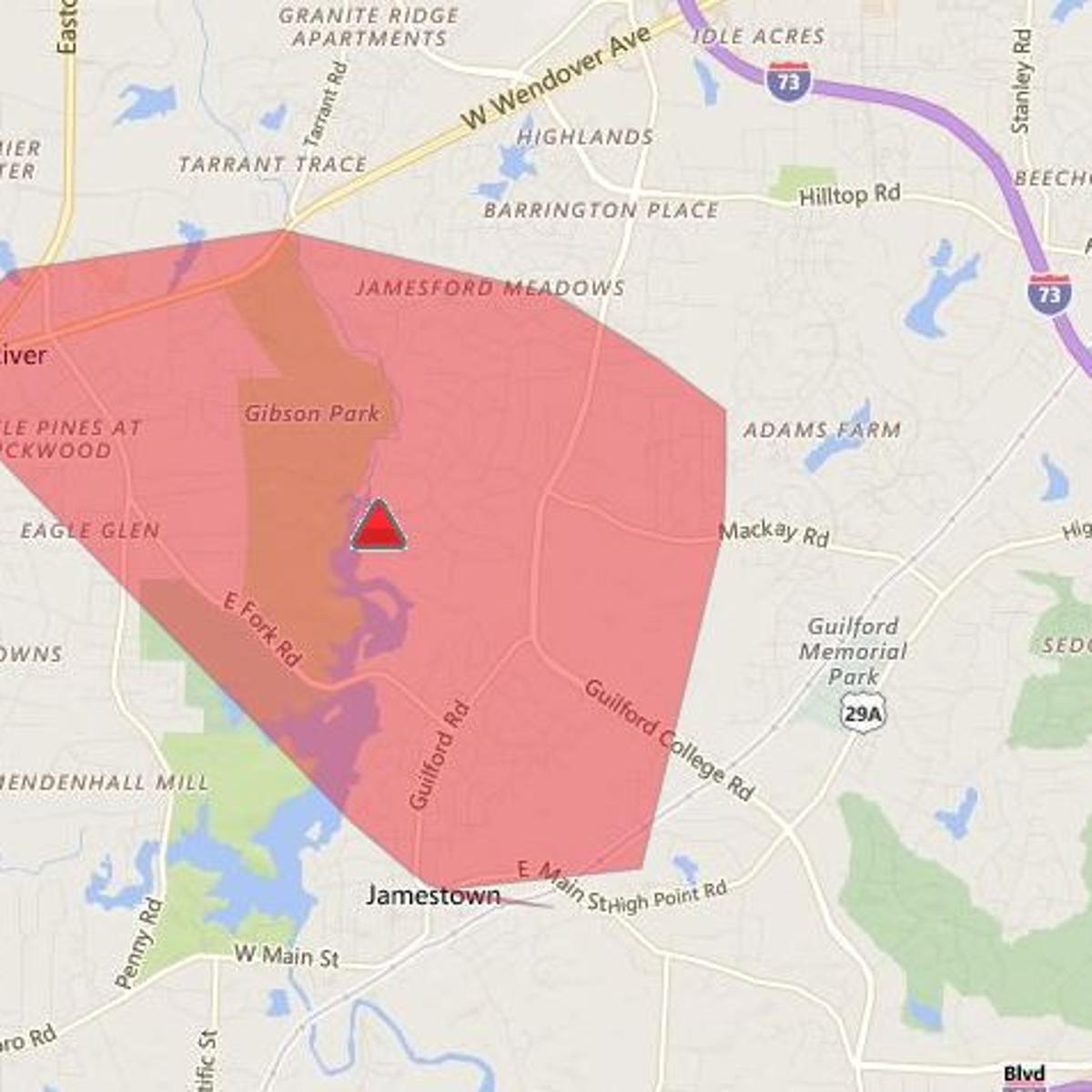 Power Outage Reported In High Point Jamestown Latest News Greensboro Com