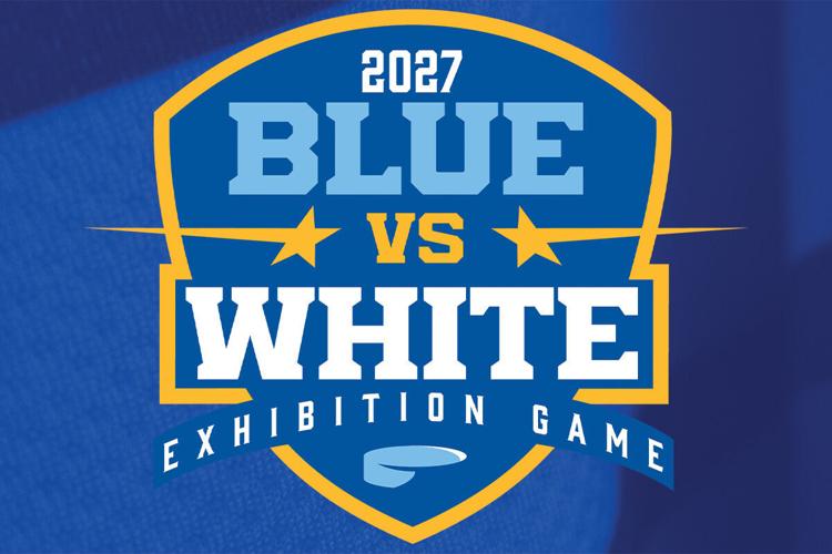 BLUE VS. WHITE EXHIBITION GAME SET FOR FEBRUARY 9, 2027