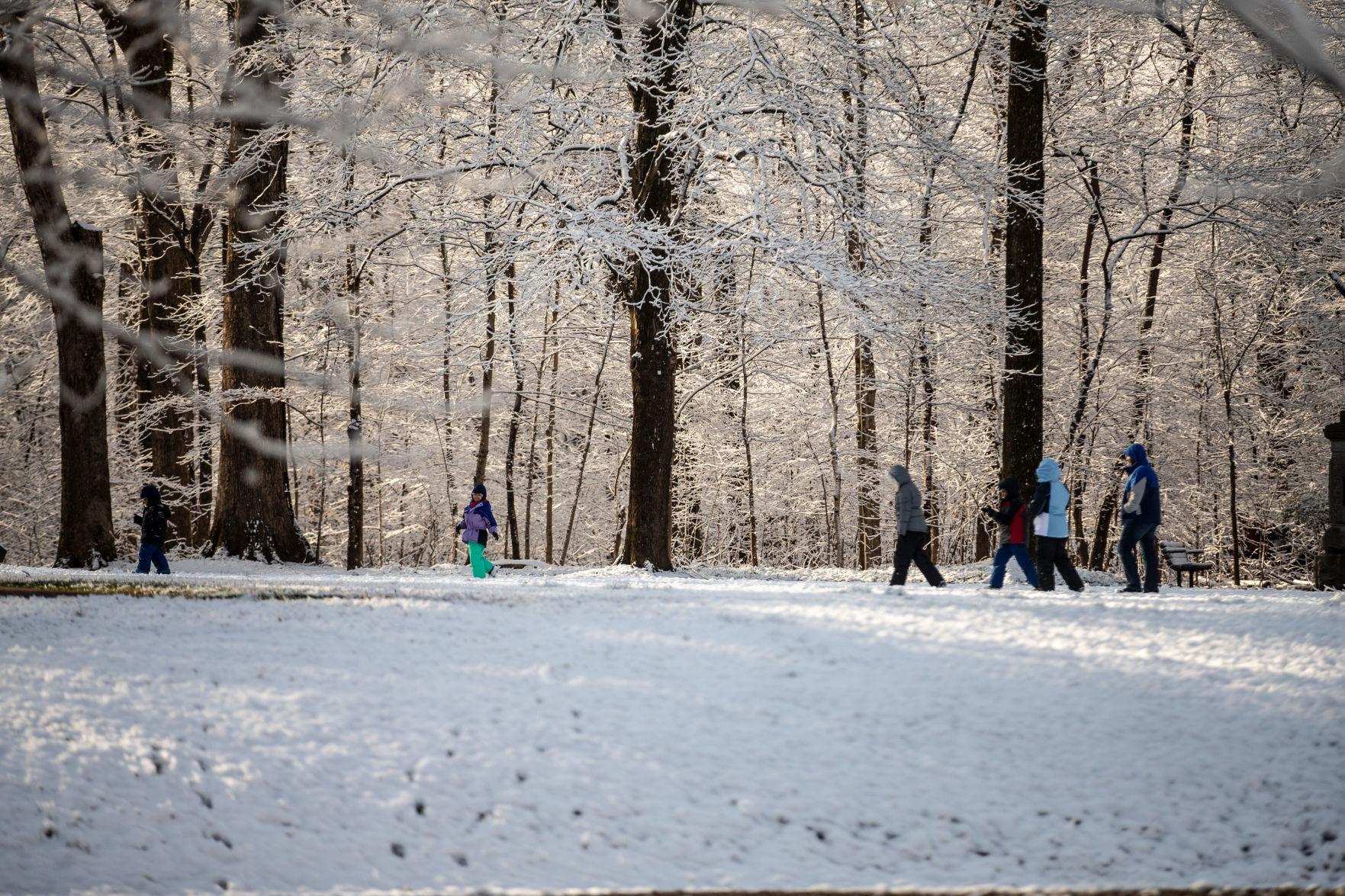 Photos Snow day in Greensboro (February 2020)