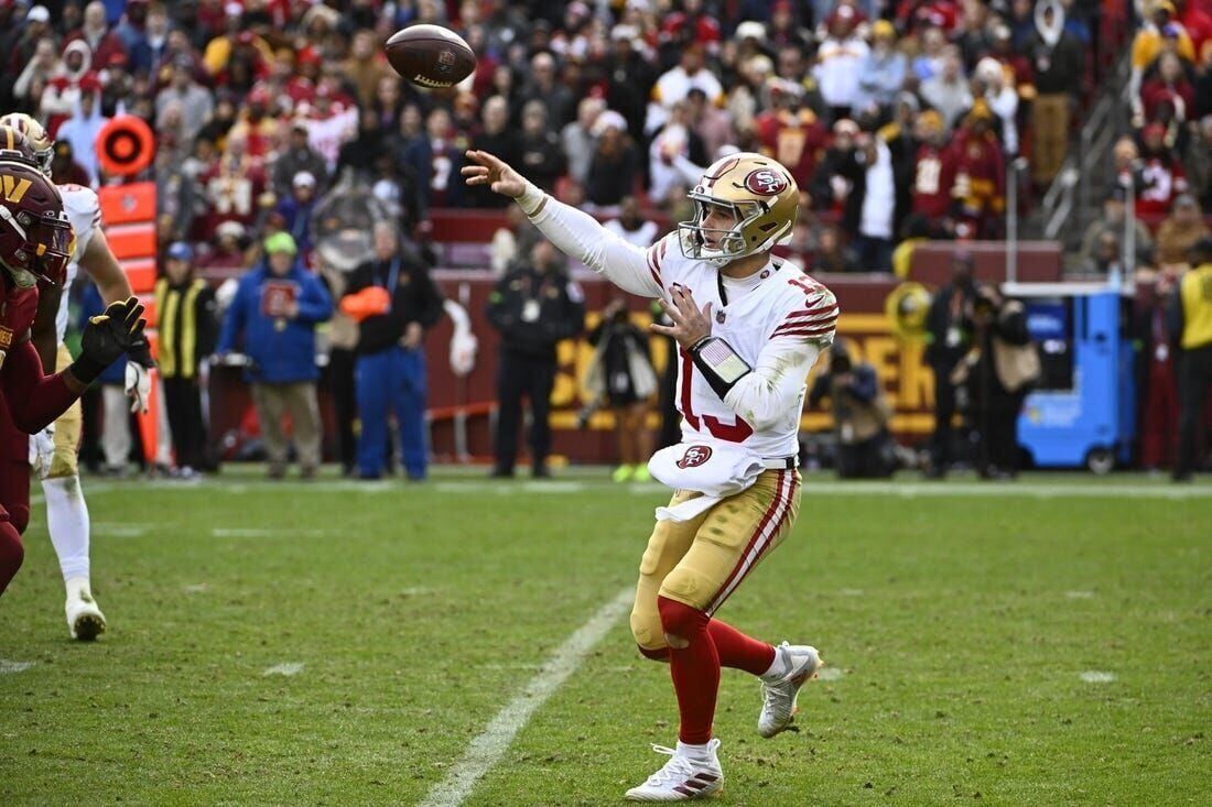 Brock Purdy one of nine 49ers on NFC Pro Bowl roster