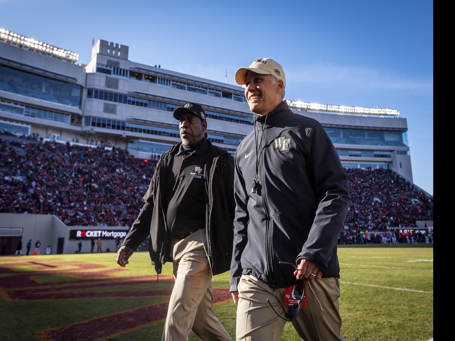 Wake Forest Coach Dave Clawson Will Isolate From Wife Once