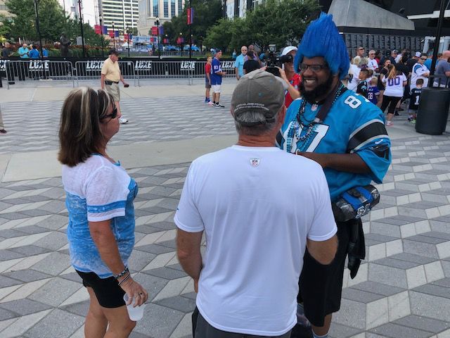 Famous Carolina Panthers fan Greg 'Catman' Good has died